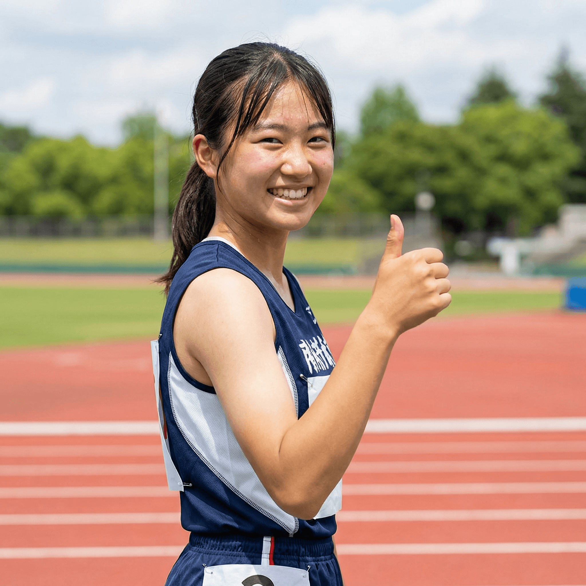 学生患者様とのツーショット